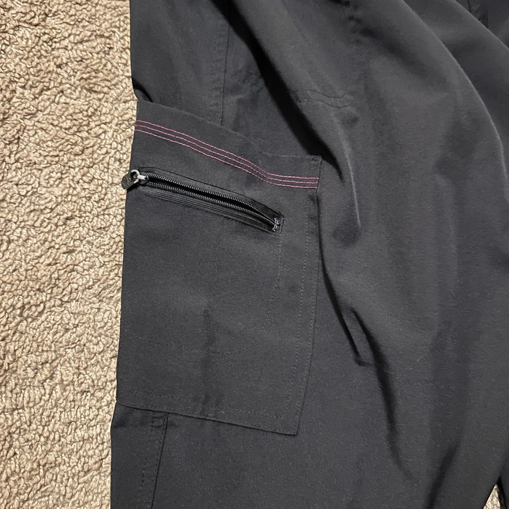 Black Scrub Pants - Picture 3 of 4